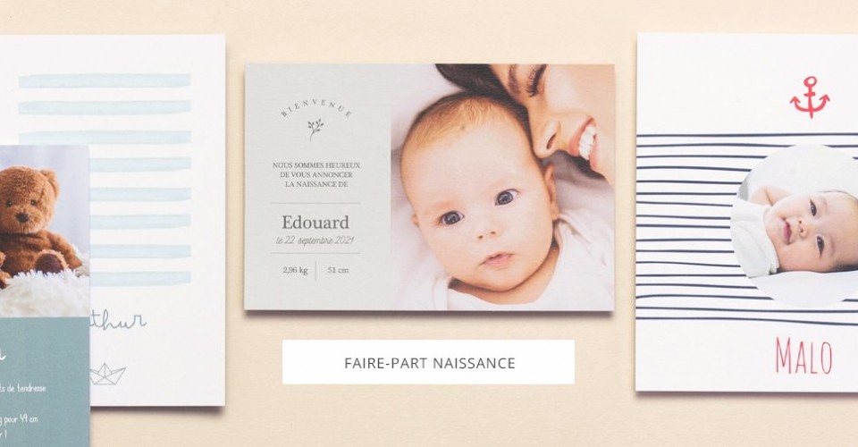 Faire-part de naissance : comment montrer son originalité ?