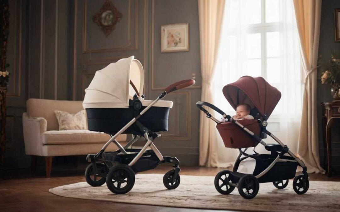 Un look élégant en tant que maman avec le nécessaire pour bébé
