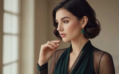 Boucles d’oreilles en émeraude : comment les porter pour un look élégant et raffiné